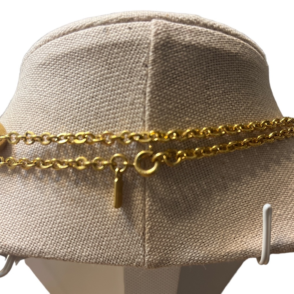 Gold Tone Monet Necklace - Picture 3 of 3